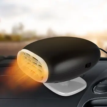 Prenosné Auto Ohrievač Rýchle nahrievanie 360 Stupňov Otočiť Nastaviteľné 12V 150W Auto Ohrievač čelné Sklo Defogger Defroster