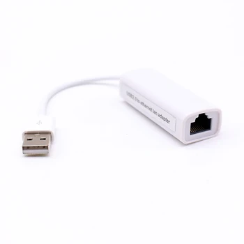 10pcs/veľa Externých USB Káblové Siete Ethernet Adaptéru USB na RJ45 Ethernet Lan Lan Pre Win XP/7/8/10 MacBook RTL8152B