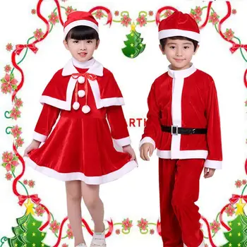 Dieťa Chlapec/Dievča Vianoce, Santa Claus, ježiško Vyhovovali Šaty Batoľa Dievča Kostým Oblečenie Nový Súbor Detí Deti Vyhovovali H7C4