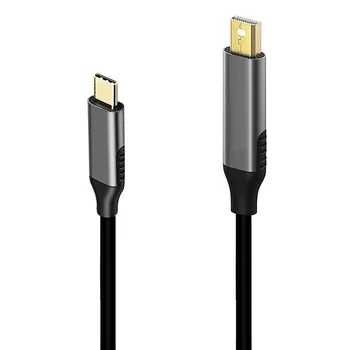 USB C na Mini Displayport Kábel USB Typu C Thunderbolt 3 Mini DP Kábel 4K Kábel Adaptéra
