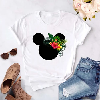 Pavučina Mickey Mouse Hlavou Disney Tričko Muži/ženy Tričko Muž Grafické T-shirt Top Tee Košele Zábavné Oblečenie Harajuku