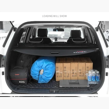 PRE Hyundai 2010-2019 IX35 Styling Príslušenstvo Kryt Záves batožinového priestoru Oblasť Oblasť Opony Oblasť Zadné Nosiče