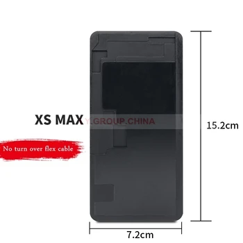 Tlak LCD Laminovanie stroj Čierne gumové kremíka mat Č. otočte flex flip kábla telefónu na opravu