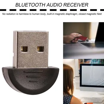 Mini USB Bluetooth Adaptér Bezdrôtového pripojenia USB Dongle V2.0 pre Notebook PC Win 7/8/10/XP Bluetooth V2.1 3,5 mm NFC Audio&video