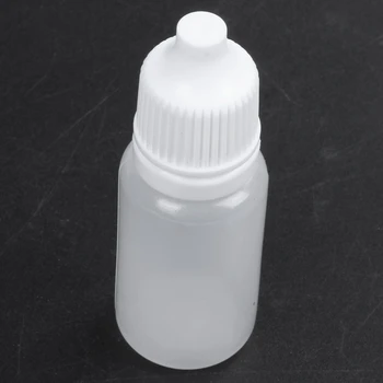 10 ml x 20 kusov Prázdne plastové fľaše s plastovým vekom, fľaša spp + zátka