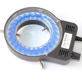 OK65 LED Vencov Zdroj Svetla Mikroskopom LED Lampa 52, Modré LED Svetlo Krúžok