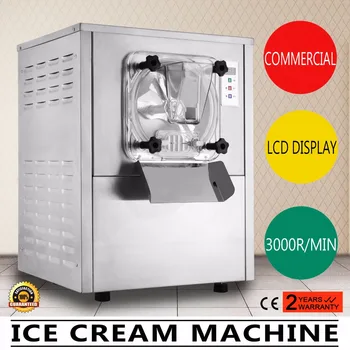 20L Obchodné Zmrazenie Pevného Ice Cream Stroj S Digitálnym Displejom