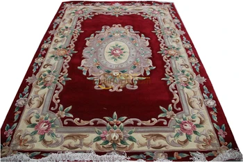 Kvetinový koberec savonnerie koberce vlnené koberce pre obývacia izba farebný koberec Čína tkané vlnené koberce