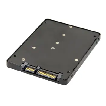 Xiwai B+M Tlačidlo Zásuvka 2 M. 2 NGFF (SATA) SSD 2,5 SATA Karty Adaptéra Adaptér s Black