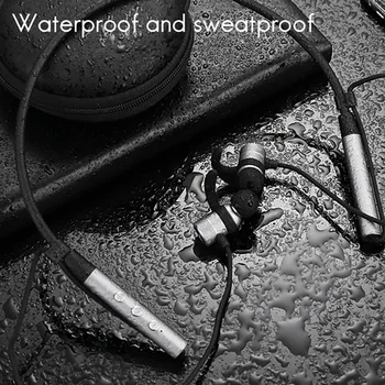 Športové bezdrôtové Bluetooth Headset Krku Zavesené netic Binaural Beží Bezdrôtový zátkové chrániče sluchu In-Ear Headset Bluetooth
