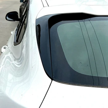 Pre-BMW X4 G02 2019-2020 Zadné Bočné Krídlo Strešný Spojler Nálepky Výbava Kryt Lesklá Čierna