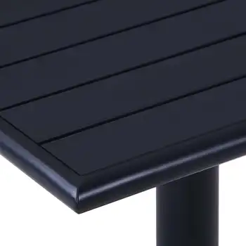 Záhradný Stôl Black 60x60x75 cm