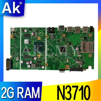 Akemy X541SA základná doska Pre ASUS X541SA X541S F541S CPU/N3710 2GB/Pamäť notebooku doske testované prácu pôvodnej doske