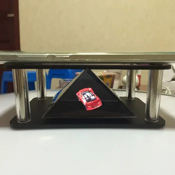 Nové 3D Holografické Projektor Pyramídy Štyri-rozmerné Zobrazenie Obrazu Na Mobilný Telefón DOM668