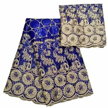 Micle Afriky bazin riche textílie 5+2 metrov tylu kvalitnú módu bazin riche getzner s korálkami v bielom pre ženy, svadobné