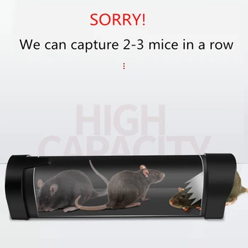Rat Trap Lov opakované použitie Myši, Myši, pasca na myši Hlodavce Pasca-Jednoduché Catcher Domov DC120