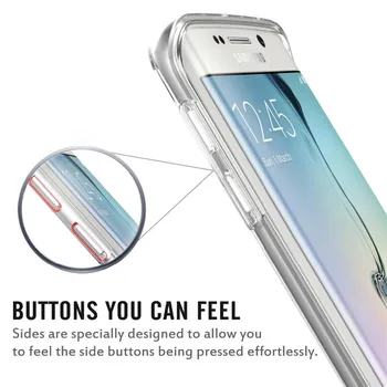 360 Dvojitý Silikónový Telefón Puzdro Pre Samsung Galaxy S20 Ultra S10 S9 S8 Plus S7 Okraji A51 A71 Poznámka 10 Pro 9 8 5 A10 A30 A40 A50 A70