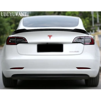 Auto ABS Kufor Krídlo Spojler Pre Tesla Model 3 Model3 2017 2018 2019 2020 Kupé Výkon batožinového priestoru Spojler Krídlo Auto Styling