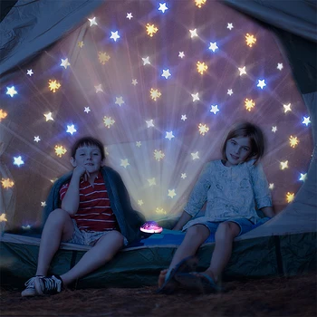 Galaxy Hviezdna Projektor Nočnej Oblohe LED Nočné Svetlo Planetárium Deťom Spálňa Star Nočné Osvetlenie luny Deti Darček Lampa