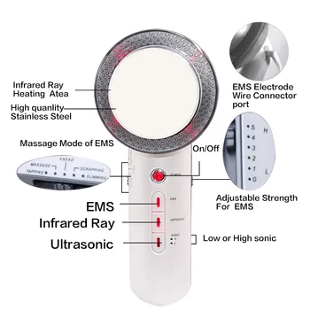 Ultrazvukové Kavitácie EMS Telo, prípravkov na Chudnutie, Masér + chudnutie krém Slim Gél Lipo Proti Celulitíde Galvanic Infračervené žiarenie