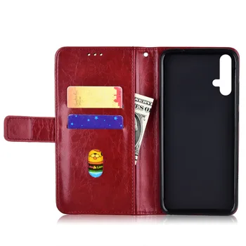 Karta Peňaženky, Kožené puzdro na Huawei Nova 5 6.39