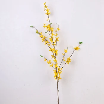 Farba žltá Kvetina Stamen Pre Dekorácie/Remeslá/Simulované Kvet DIY Darček Svadobné Dekorácie Falošné Hodváb Domáce Dekorácie, Kvety