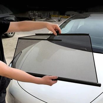 Pre Tesla Model S Oknom slnečník Predné, Zadné, Bočné Okno Prikryť Navi Slnečník UV Ochrana