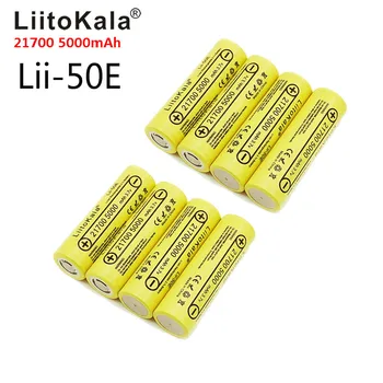 LiitoKala21700 5000mah Nabíjateľná Batéria 40A 3,7 V 10C vypúšťanie Vysoký Výkon batérie Pre Vysoko energetických Spotrebičov