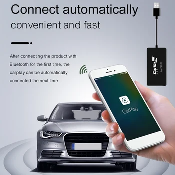 USB auto play Bezdrôtové Carplay Dongle pre Android Navigáciu do Auta pre Apple Carplay Modul Auto Smart Telefónu USB Adaptér Carplay