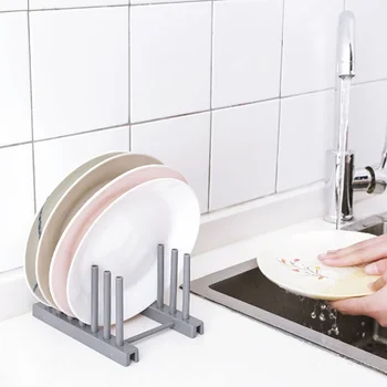 Pod Umývadlo misa, tanier stojan na riad rack plastové pokrievky kryt Držiaka úložná polička pre kuchyňa Organizátor príslušenstvo