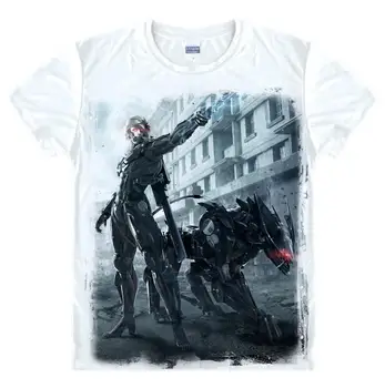 2019 Lete mužov Nové Metal Gear T Shirt Peace Walker Logo Vytlačené Krátky Rukáv Metal Gear Solid T-košele, Topy Doprava Zadarmo
