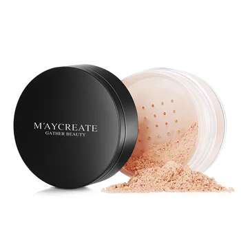 MayCreate Nová Značka Make-Up, Prach 3 Farby Dokončovacie Prášok Nepremokavé Kozmetické Lístkového Na Tvár Dokončiť Nastavenie Dokončiť Prášok 2018