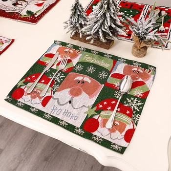 Dekorácie Vianoce Veselé Vianoce Placemat Ozdoby Vianočné Kuchyňa Decor Pre Domáce Vianočné Tabuľka Domova Navidad Natal Predaj