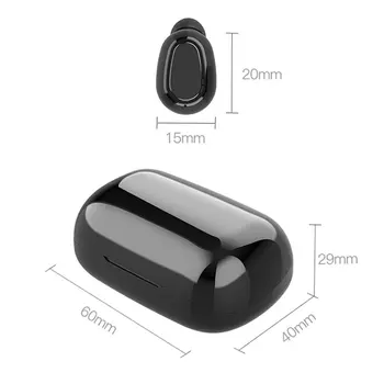 Bluetooth Slúchadlo Dotykový TWS Slúchadlá Bezdrôtové 5.0 Slúchadlá Slúchadlá Šumu Handsfree Headset Slúchadlá Pre Mobilné
