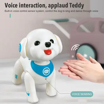 RC Robot Plyšových Hračiek Programovateľné Smart Ovládanie Hlasom Robot pre Deti Darček k Narodeninám