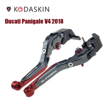 KODASKIN Ľavej a Pravej Skladacie Rozšíriteľný Brzdové Páčky Spojky pre Ducati Panigale V4 v roku 2018