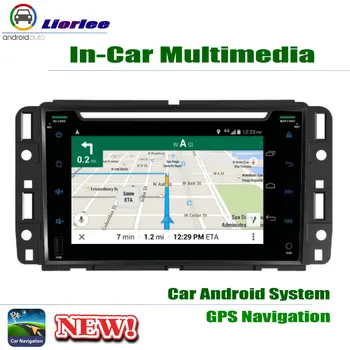 Auto DVD Prehrávač Pre Chevrolet Traverz 2008~2012 IPS LCD Displej GPS Navigačný Systém Android, Rádio Audio-Video, Stereo