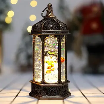1pc Dekoratívne Vianočné Témy, LED osvetlenie pracovnej Plochy Noc Ľahké Prenosné Lampy