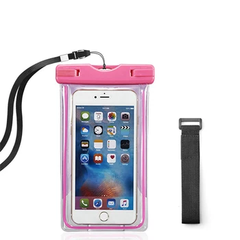 Vodotesné puzdro Univerzálny Mobilný Telefón v Suchu Taška Plávanie Jednoduché odfotiť, vodotesné puzdro pre plávanie s telefónne pod vodou